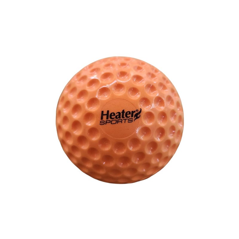 كرة تدريب كريكيت Heater Sports Slider باللون البرتقالي